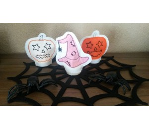 ITH - LED Teelichthüllen Halloween